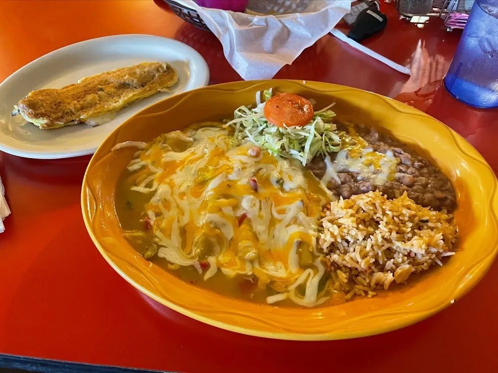 Green Chile Enchiladas