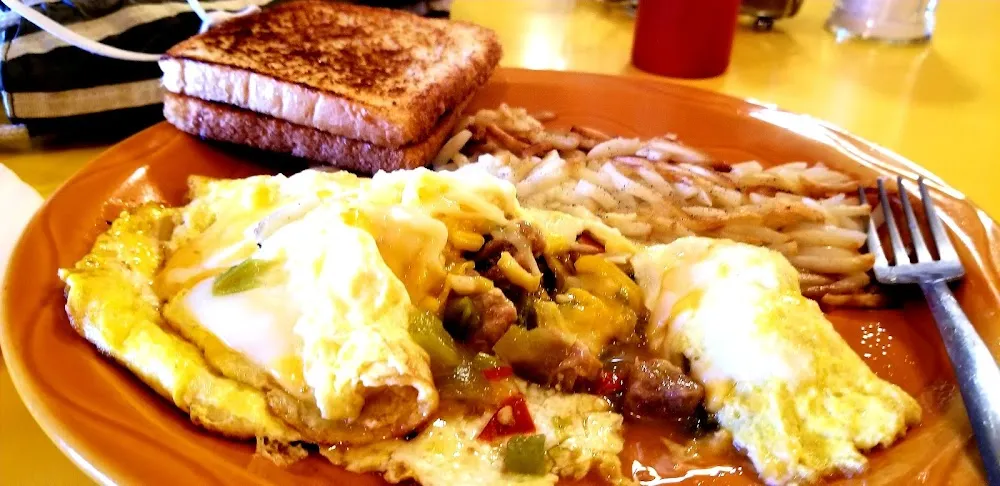 Hatch Valley Green Chili Omelette